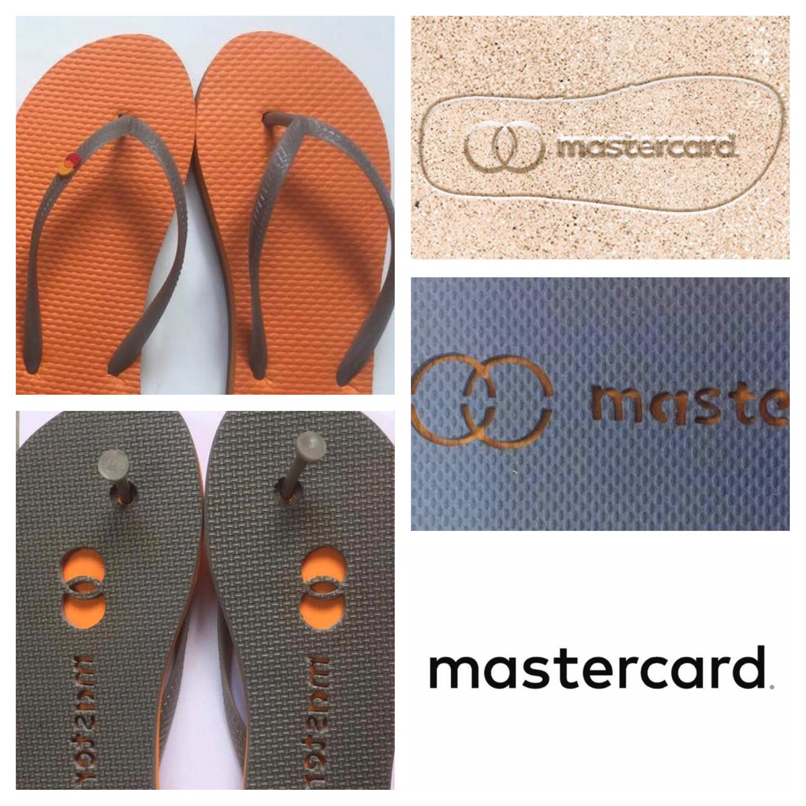 Beszélő tárgyak — Mastercard papucs design